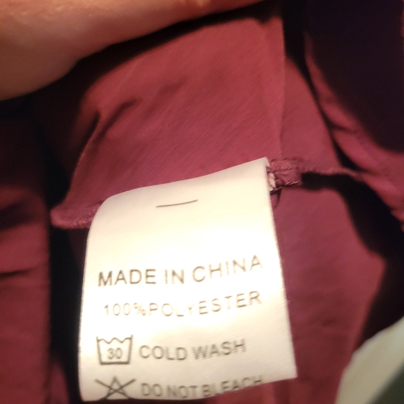 Ivy City Co The Party Dress in Wine M - Picture 9 of 9